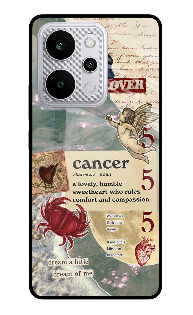 Cancer Zodiac Realme P4 Power 5G Glass Case Back Cover by Casekaro