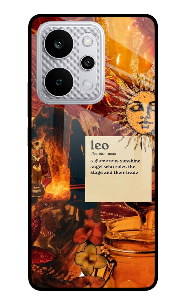 Leo Zodiac Realme P4 Power 5G Glass Case Back Cover by Casekaro