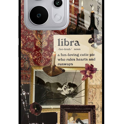 Libra Zodiac Realme P4 Power 5G Glass Case Back Cover by Casekaro