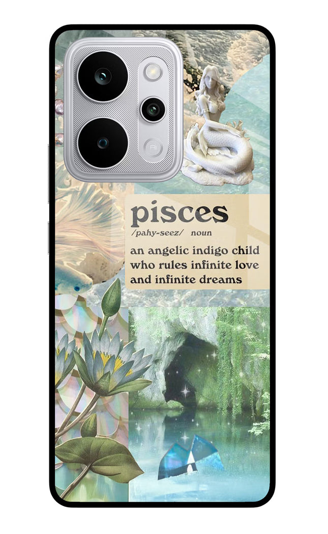 Pisces Zodiac Realme P4 Power 5G Glass Case Back Cover by Casekaro