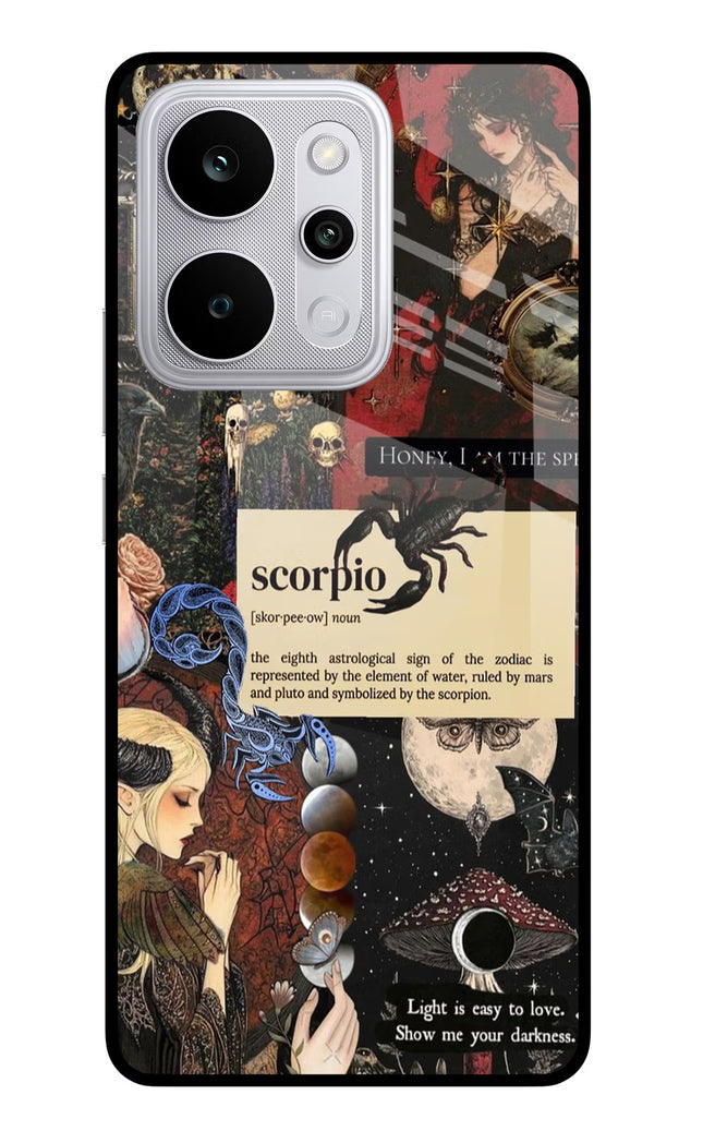 Scorpio Zodiac Realme P4 Power 5G Glass Case Back Cover by Casekaro