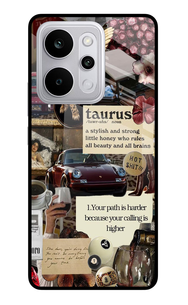 Taurus Zodiac Realme P4 Power 5G Glass Case Back Cover by Casekaro