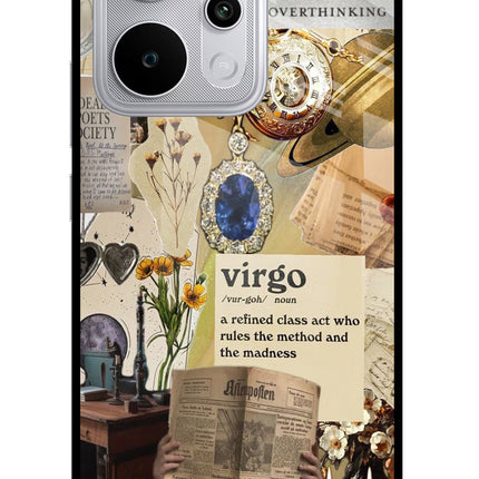 Virgo Zodiac Realme P4 Power 5G Glass Case Back Cover by Casekaro