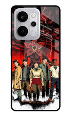 Ordinary Things Characters Realme P4 Power 5G Glass Case Back Cover by Casekaro