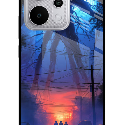 Ordinary Things Shadow Realme P4 Power 5G Glass Case Back Cover by Casekaro