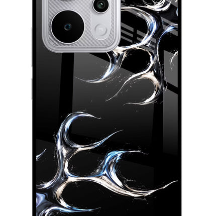 Chrome Tribal Realme P4 Power 5G Glass Case Back Cover by Casekaro