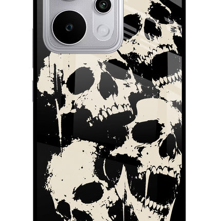 Dead Stack Realme P4 Power 5G Glass Case Back Cover by Casekaro