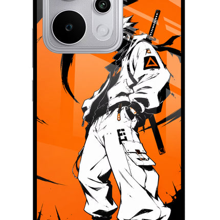 Street Samurai Realme P4 Power 5G Glass Case Back Cover by Casekaro