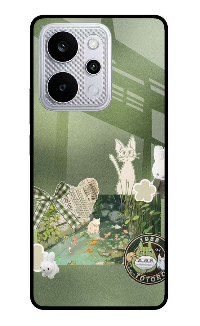 Aesthetic anime Realme P4 Power 5G Glass Case Back Cover by Casekaro