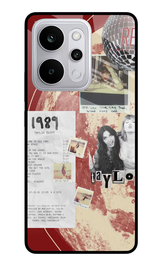 Taylor Swift Realme P4 Power 5G Glass Case Back Cover by Casekaro