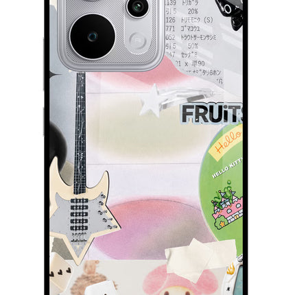 Softcore case Realme P4 Power 5G Glass Case Back Cover by Casekaro