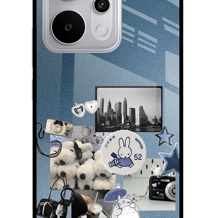 Miffy Realme P4 Power 5G Glass Case Back Cover by Casekaro