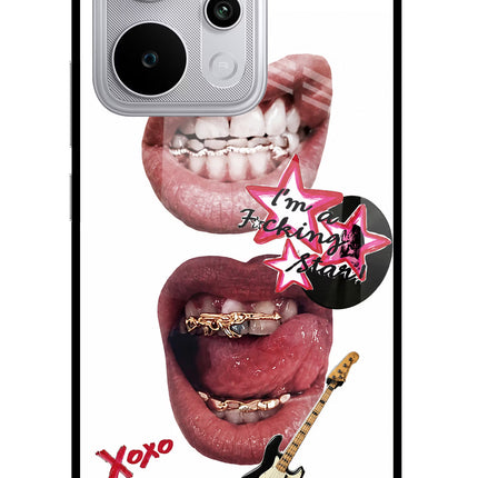 Rockstar Realme P4 Power 5G Glass Case Back Cover by Casekaro