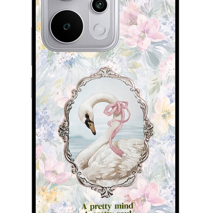 Pretty Mind Pretty Soul Realme P4 Power 5G Glass Case Back Cover by Casekaro