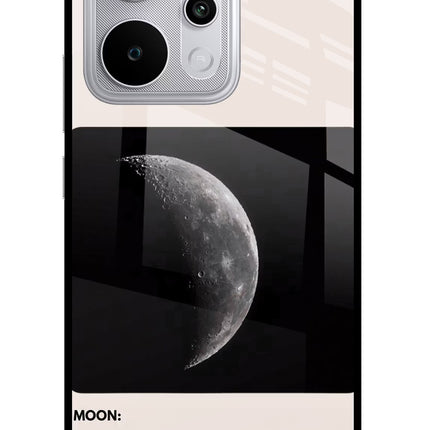 Moon Phase Realme P4 Power 5G Glass Case Back Cover by Casekaro