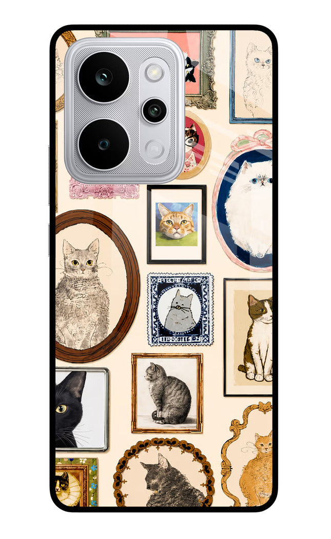 Mirror Cats Realme P4 Power 5G Glass Case Back Cover by Casekaro