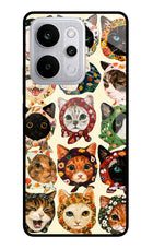 Cool Cat Realme P4 Power 5G Glass Case Back Cover by Casekaro