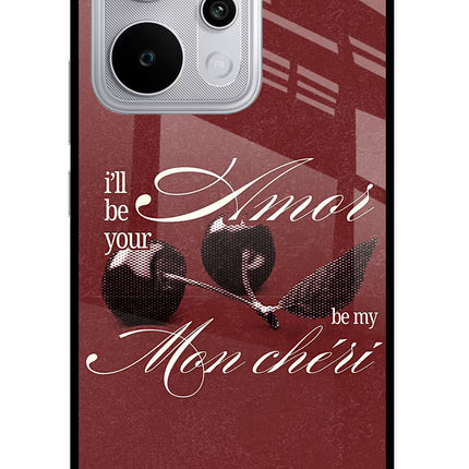 Velvet Cherry Realme P4 Power 5G Glass Case