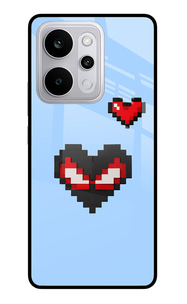 Peter Heart Realme P4 Power 5G Glass Case Back Cover by Casekaro