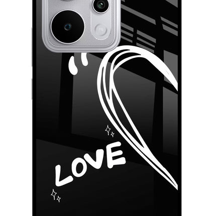 Love Line Realme P4 Power 5G Glass Case Back Cover by Casekaro