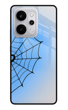 Blue Web Realme P4 Power 5G Glass Case Back Cover by Casekaro