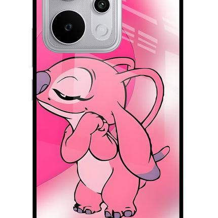 Angel Hug Realme P4 Power 5G Glass Case Back Cover by Casekaro