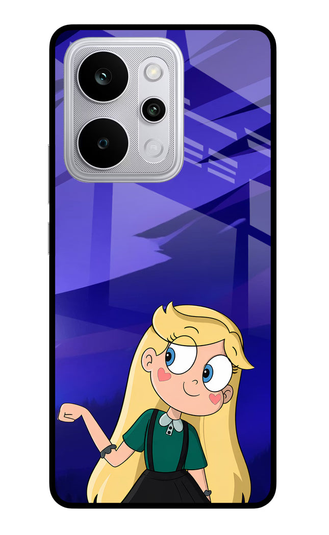Star Glow Realme P4 Power 5G Glass Case Back Cover by Casekaro