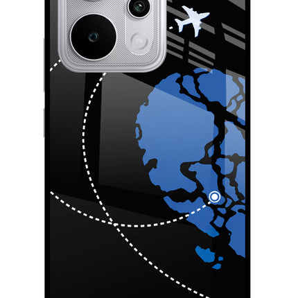 Love Orbit Realme P4 Power 5G Glass Case Back Cover by Casekaro