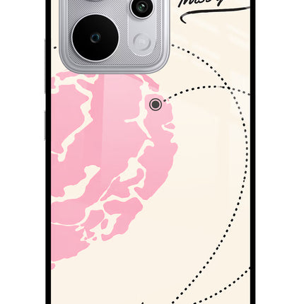 Miss Orbit Realme P4 Power 5G Glass Case Back Cover by Casekaro