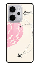 Miss Orbit Realme P4 Power 5G Glass Case Back Cover by Casekaro