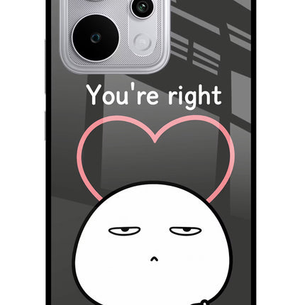 You're Right Realme P4 Power 5G Glass Case