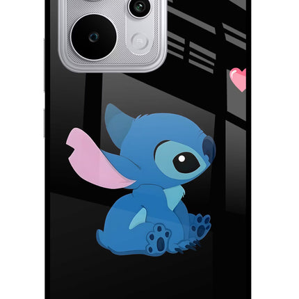 Stitch Crush Realme P4 Power 5G Glass Case Back Cover by Casekaro