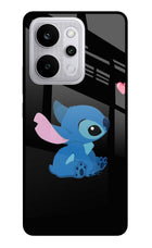 Stitch Crush Realme P4 Power 5G Glass Case Back Cover by Casekaro