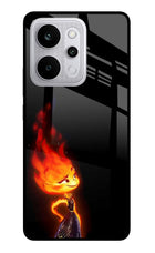 Ember Flame Realme P4 Power 5G Glass Case Back Cover by Casekaro