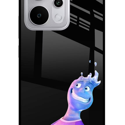 Wade Wave Realme P4 Power 5G Glass Case Back Cover by Casekaro