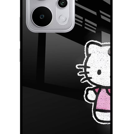 Kitty Charm Realme P4 Power 5G Glass Case Back Cover by Casekaro