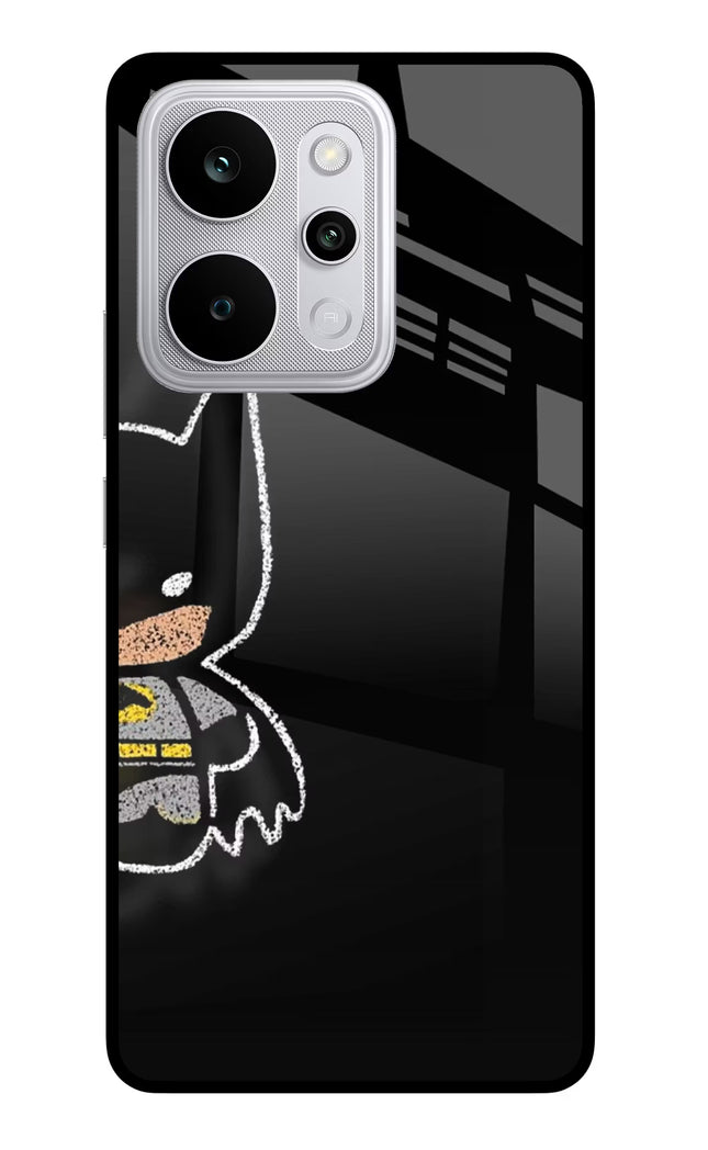 Bat Kitty Realme P4 Power 5G Glass Case Back Cover by Casekaro