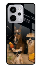 Party Squad Realme P4 Power 5G Glass Case Back Cover by Casekaro