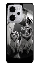 Hood Cats Realme P4 Power 5G Glass Case Back Cover by Casekaro