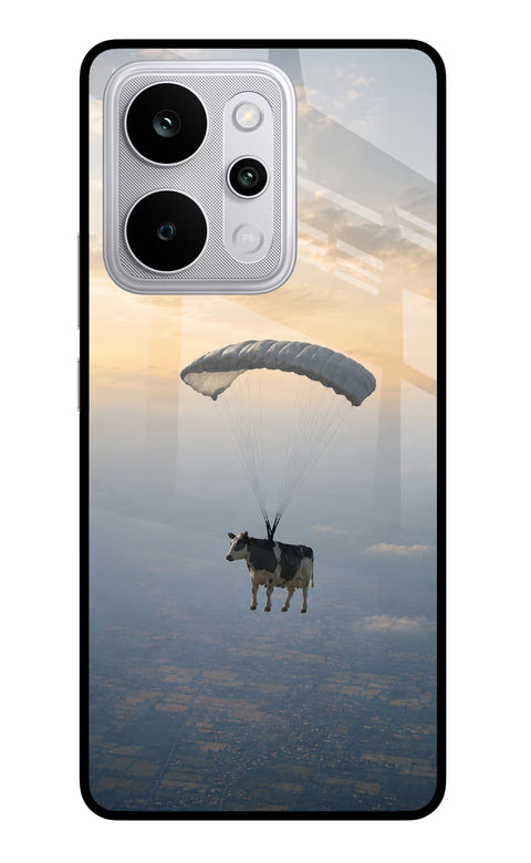 Skydiving Cow Realme P4 Power 5G Back Cover
