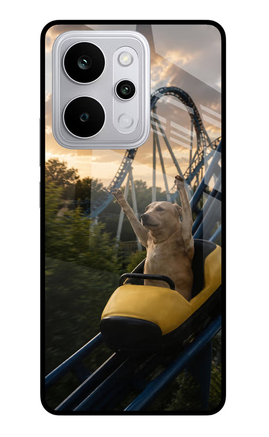 Rollercoaster Dog Realme P4 Power 5G Glass Case