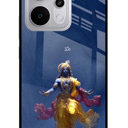 Cosmic Krishna Realme P4 Power 5G Glass Case