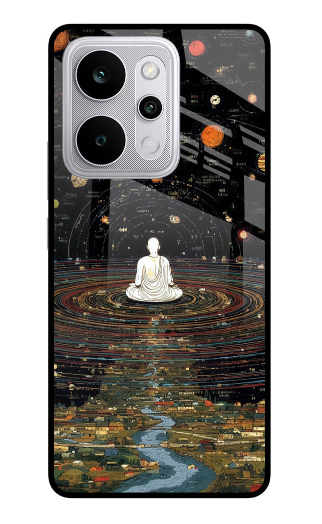 Space Monk Realme P4 Power 5G Glass Case Back Cover by Casekaro