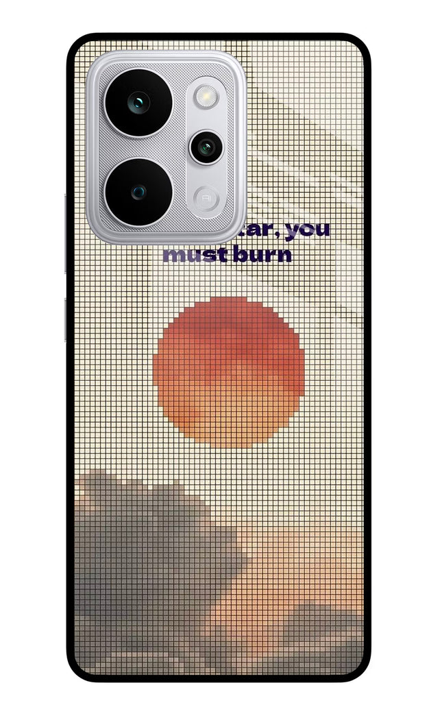 Pixel Sun Realme P4 Power 5G Glass Case Back Cover by Casekaro