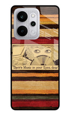 Vinyl Stripes Realme P4 Power 5G Glass Case