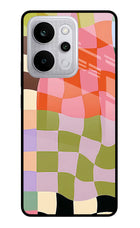 Wavy Grid Realme P4 Power 5G Glass Case