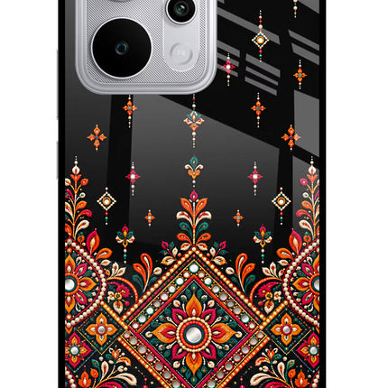 Noir Mehfil Realme P4 Power 5G Glass Case