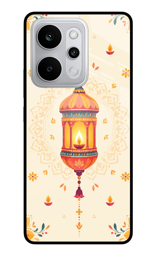 Golden Lantern Realme P4 Power 5G Glass Case Back Cover by Casekaro