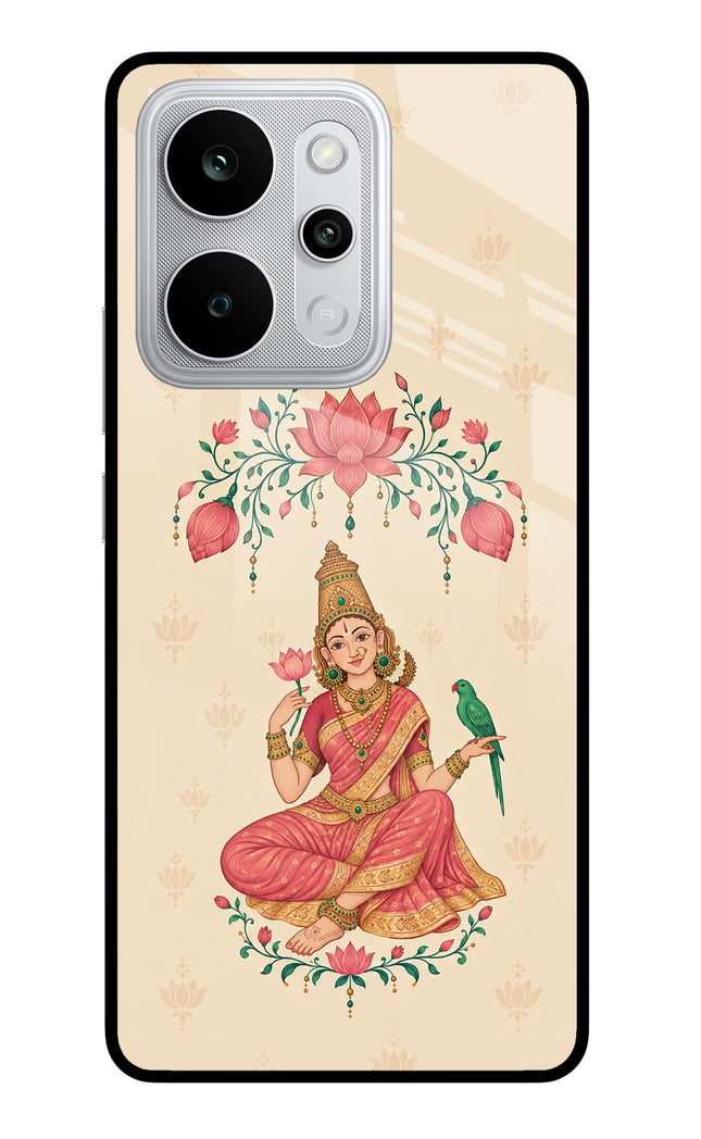 Goddess Lakshmi Realme P4 Power 5G Glass Case Back Cover by Casekaro