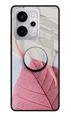 White Pink Leaf Realme P4 Power 5G Pop Case by Casekaro